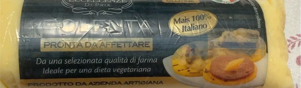 polenta pronta da affettare
