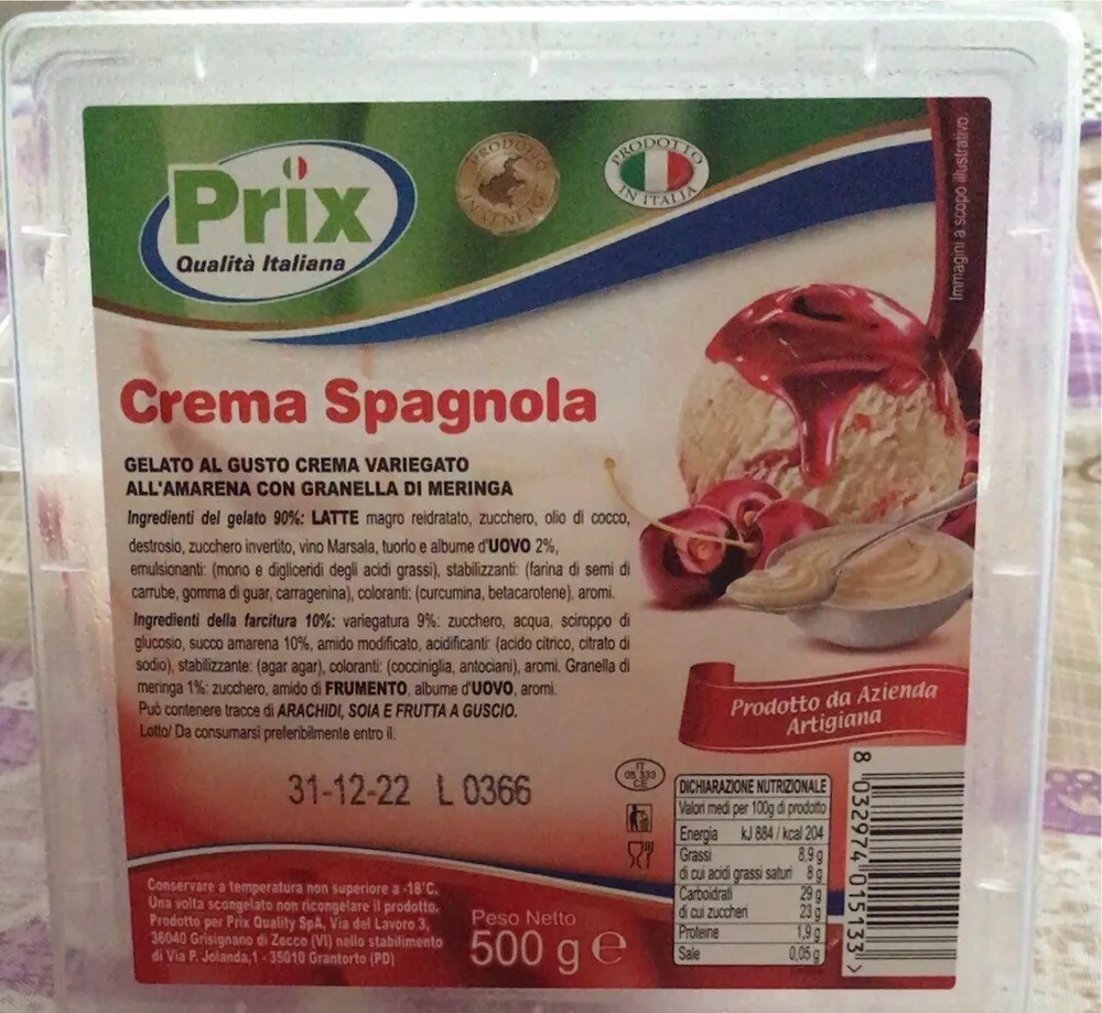 crema spagnola