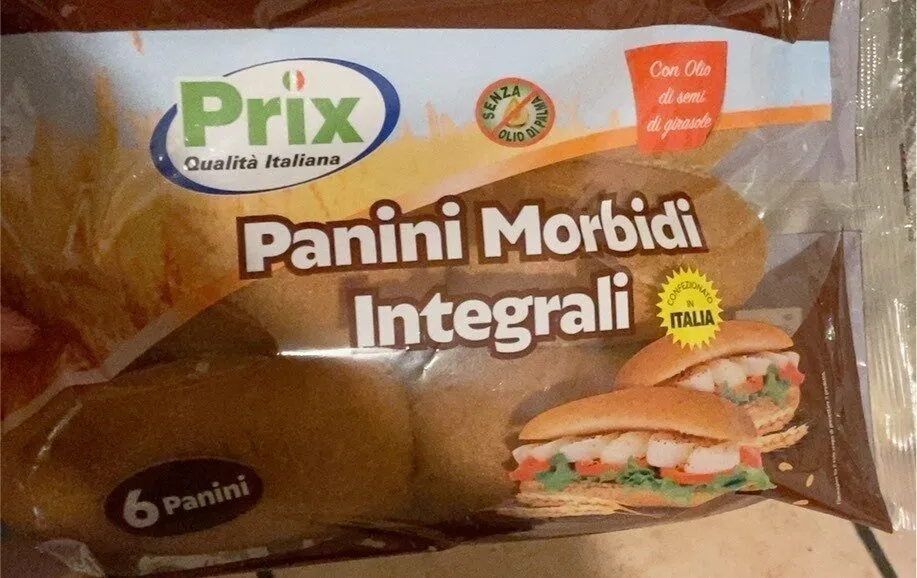 panini morbidi integrali