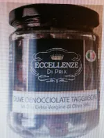 Olive denocciolate taggiasche in Olio EVO 39%
