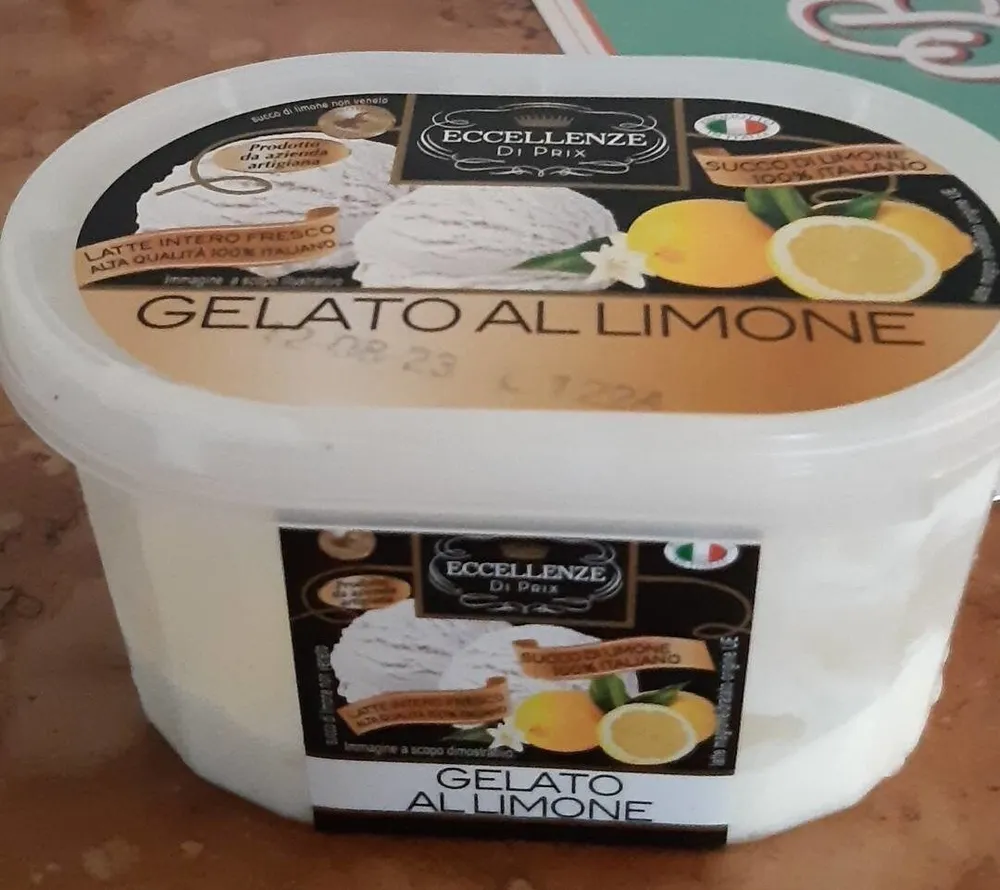 GELATO AL LIMONE