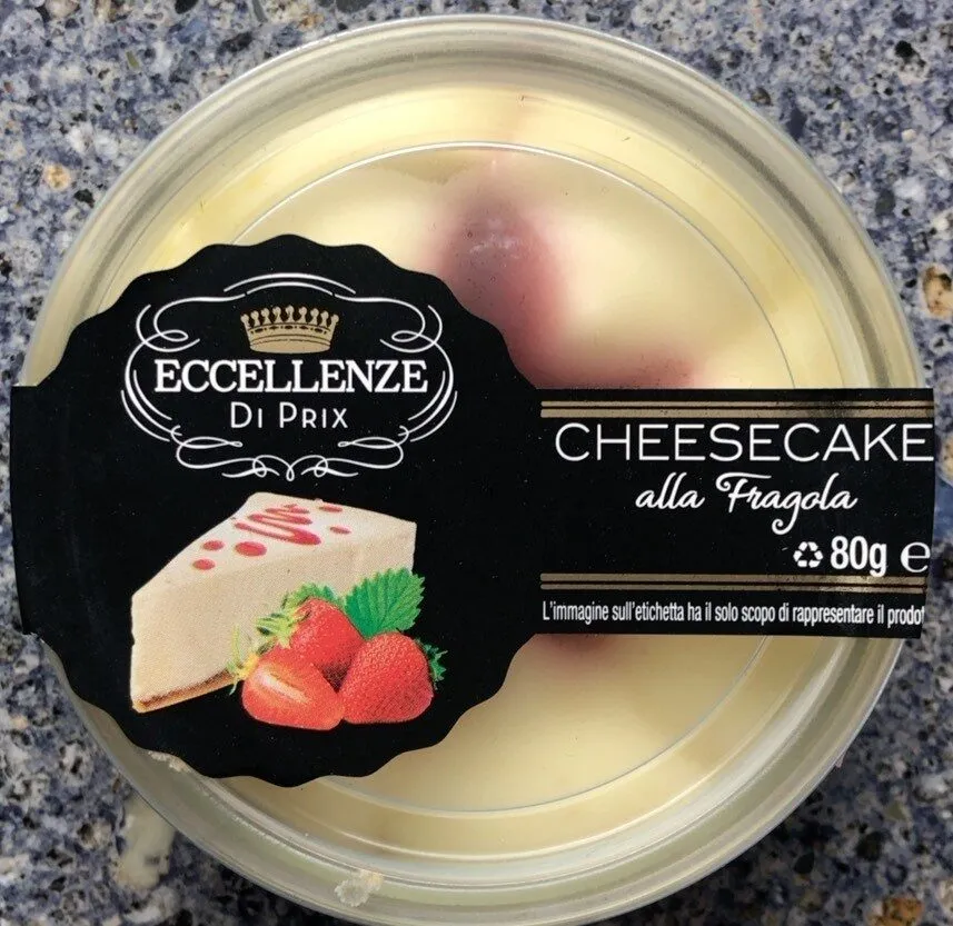 cheescake alla fragola