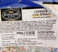 Crespelle con spinaci