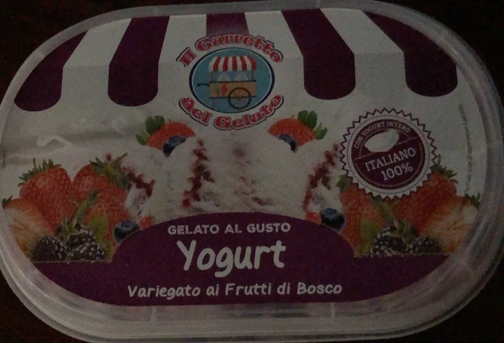 Gelato al gusto yogurt