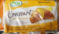 Croissant alla crema pasticcera