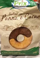 Frollino con panna e cacao