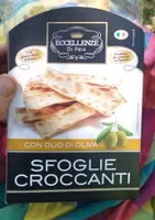 Sfoglie croccanti con olio di oliva