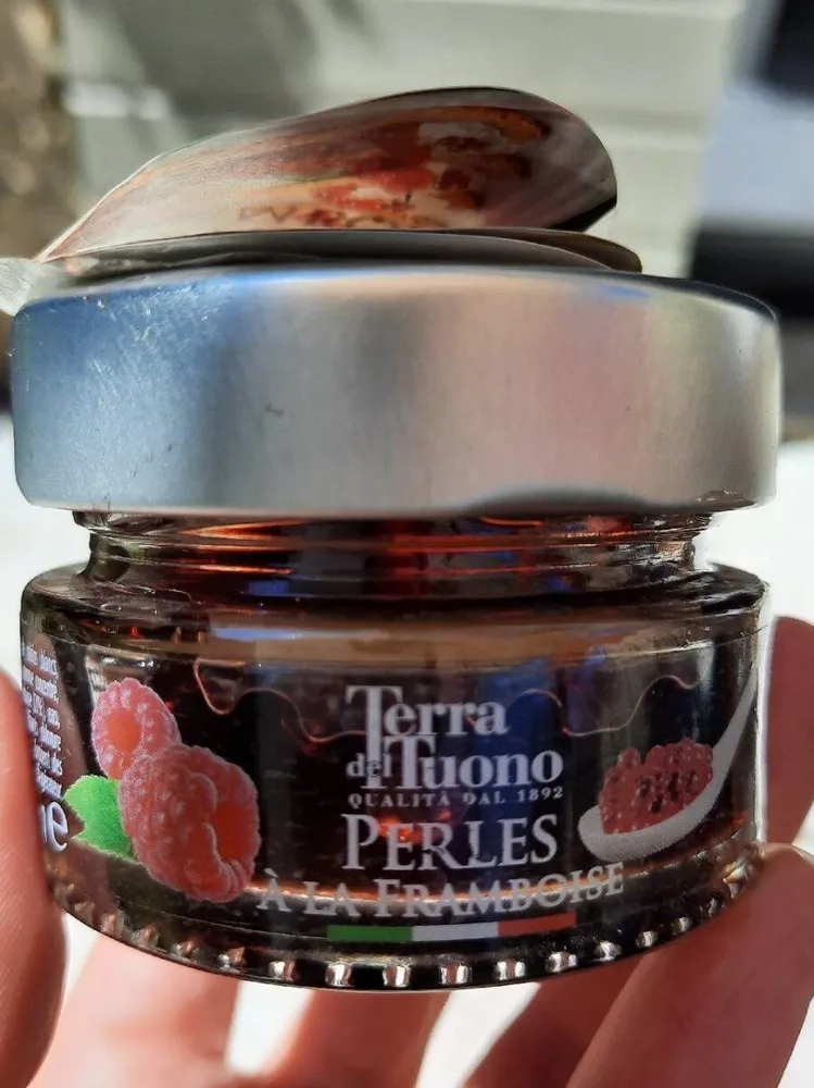 Perles à la framboise