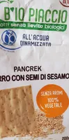 Pancrek di farro con semi di sesamo