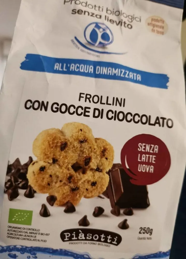 Frollini gocce cioccolato