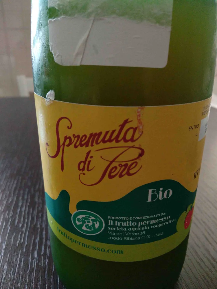 Spremuta di pere bio
