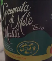 Speemuta di mele e mirtilli