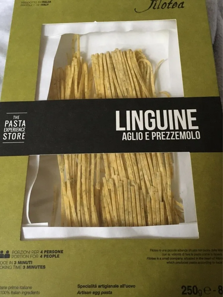 Linguine aglio e prezzemolo