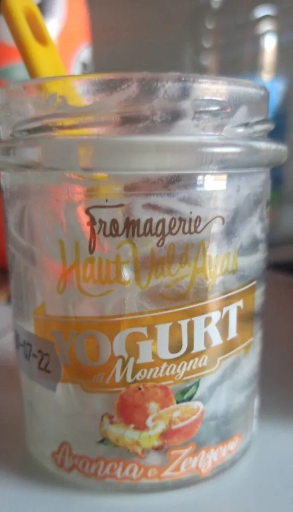 Yogurt Arancia e Zenzero