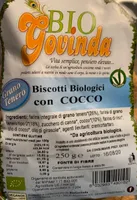 Biscotti Biologici con Cocco