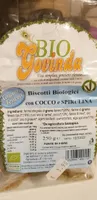 Biscotti biologici con cocco e spirulina
