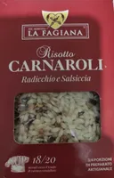 Risotto Carnaroli radicchio e salsiccia