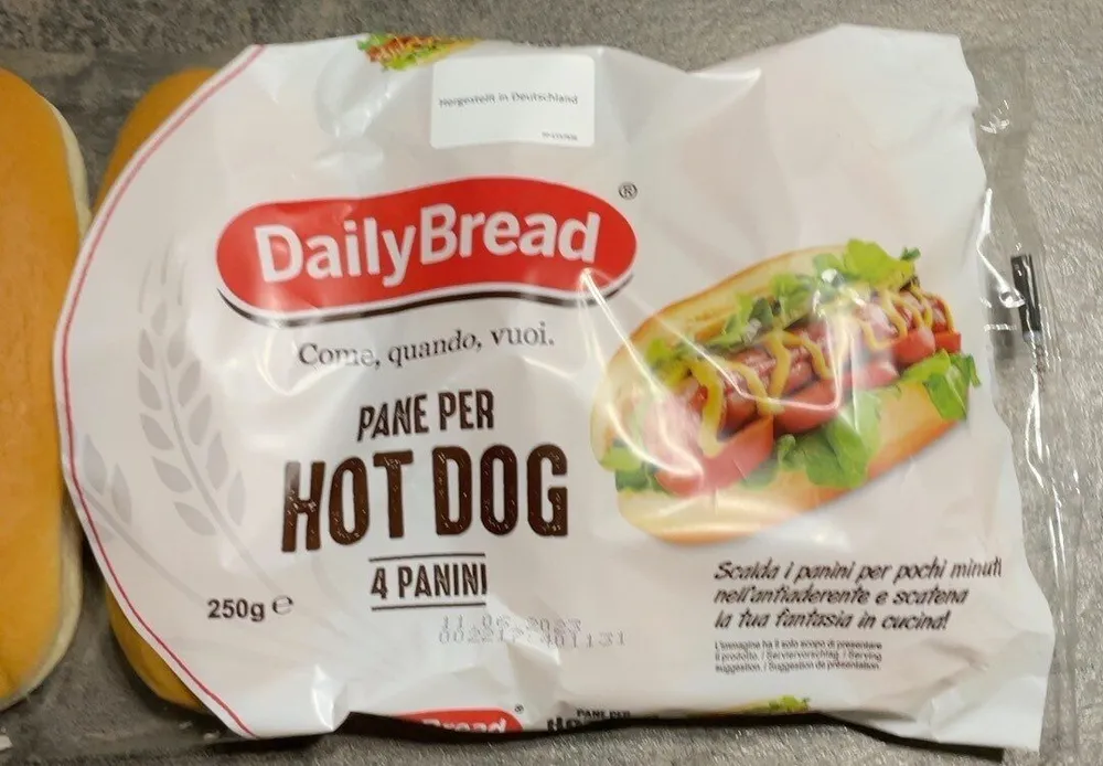 Pain pour hot dog