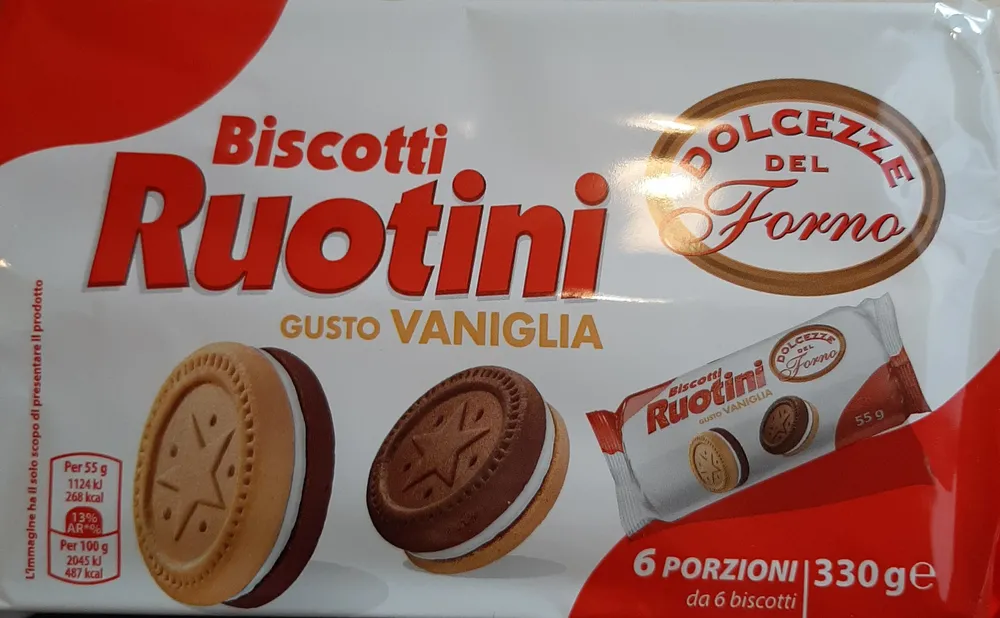 Ruotini gusto vaniglia