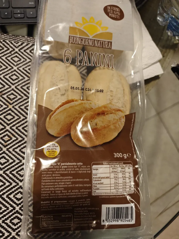 6 panini