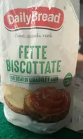 Fette biscottate con semi di girasole e lino