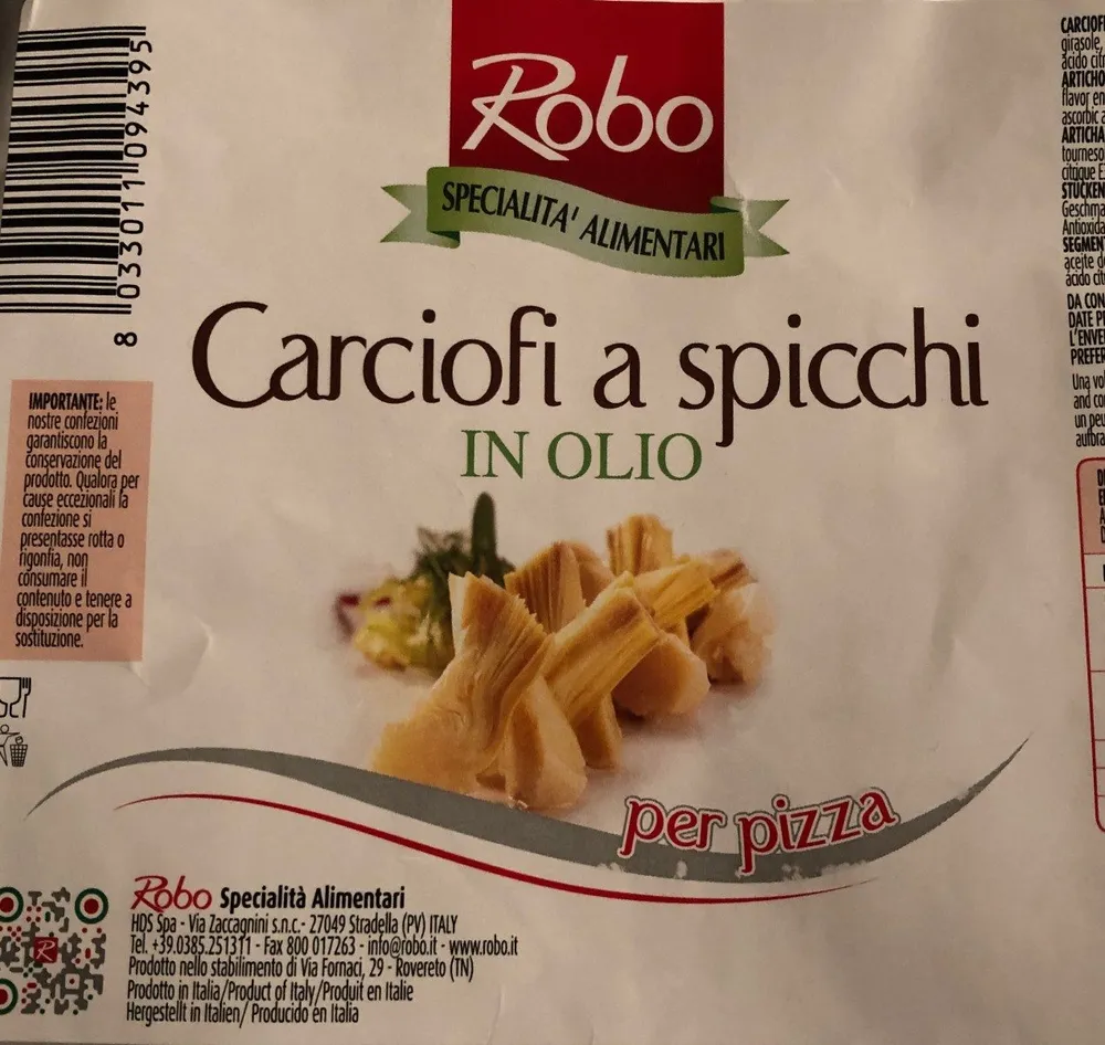 Carciofi a spicchi