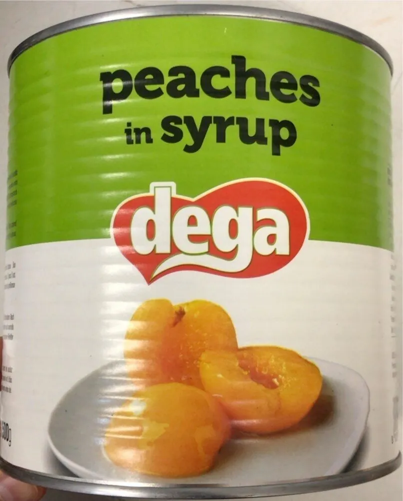 Peaches in syrup
