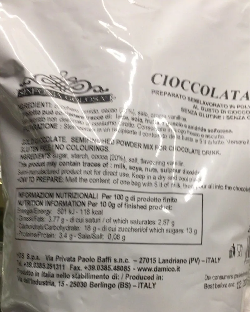 Cioccolata gold