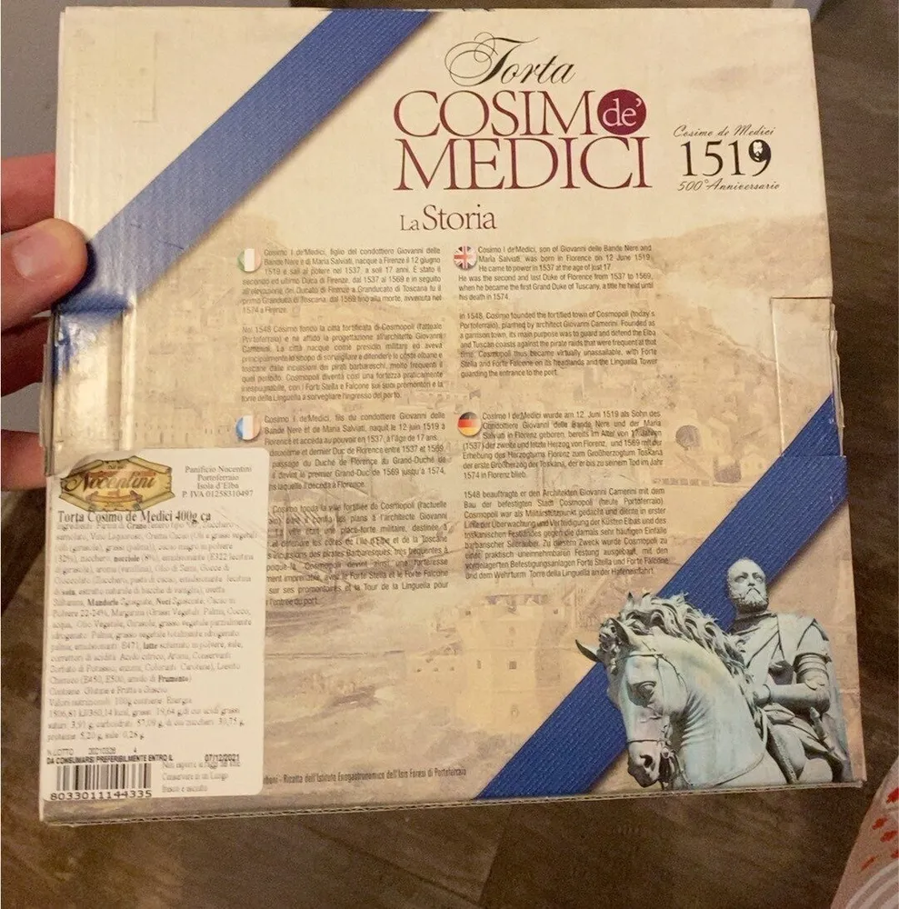 torta Cosimo de’ Medici