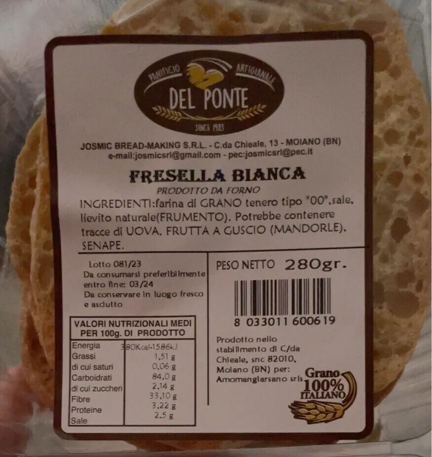 Fresella bianca