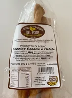 Treccine Sesamo e Patate