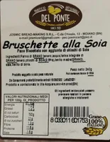 Bruschette alla soia