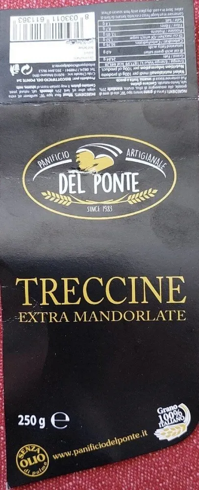 Treccine extra mandorlate