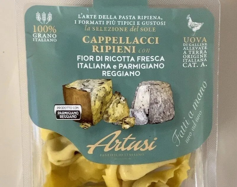 Appellacci ripieni di ricotta e parmigiano reggiano