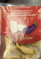 Cappellacci aux aubergines et pecorino romano AOP
