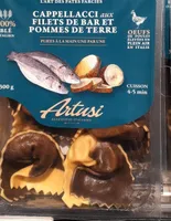 Cappellacci aux filet de bar et pomme de terre