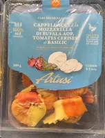 Cappellacci à la mozzarella di bufala aop, tomates cerises …