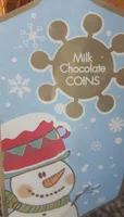 milk chocolate coins