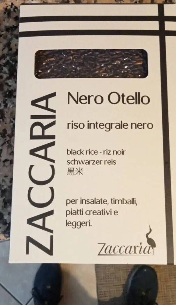 Riso integrale nero varietà Otello