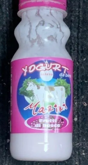 Yougurt marini da bere intero ai frutti di bosco
