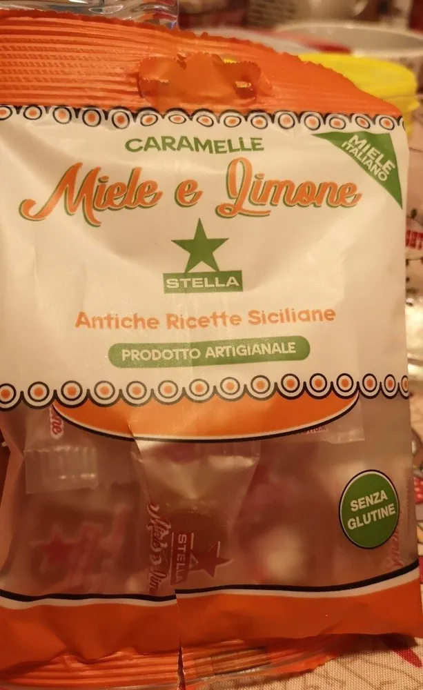 Caramelle miele e limone