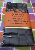 Cioccolato fondente extra con liquirizia