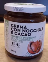 Crema con nocciole e cacao