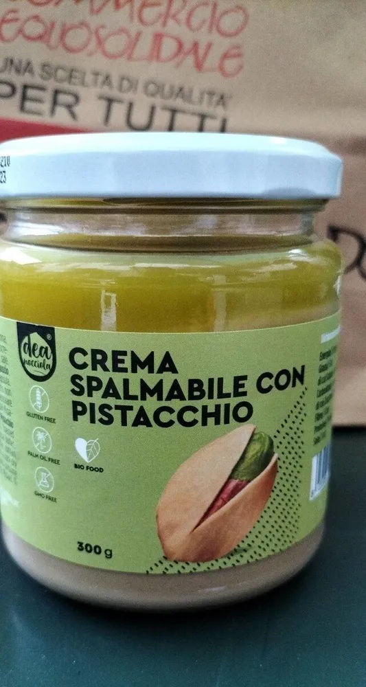 Crema spalmabile con pistacchio