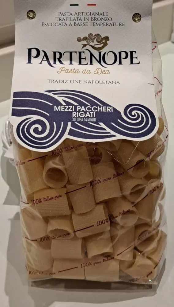 Mezzi paccheri rigati