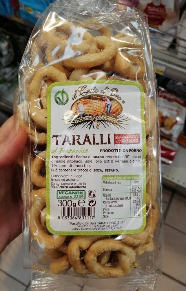 Taralli al finocchio