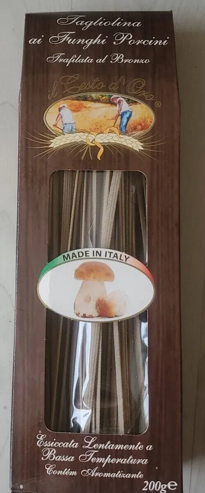 Tagliatelles aux cèpes