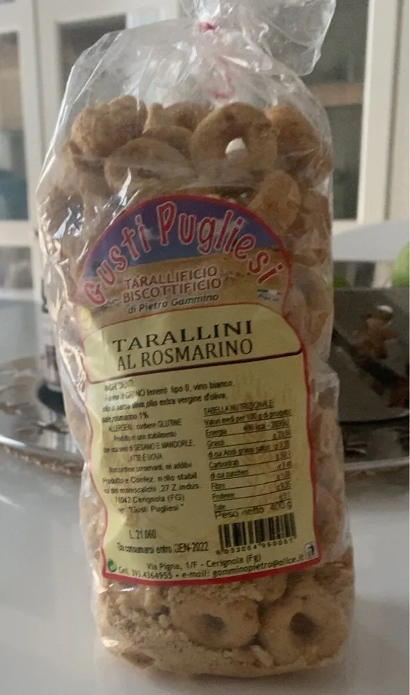 Tarallini al rosmarino