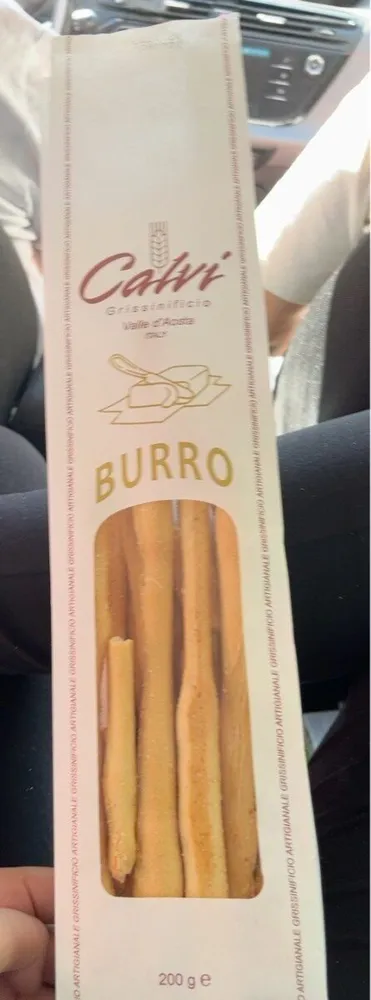 Grissini al burro