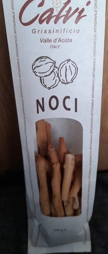 Grissini alle noci